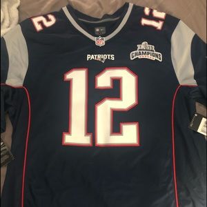Tom Brady Opening Night Superbowl Jersey NWT